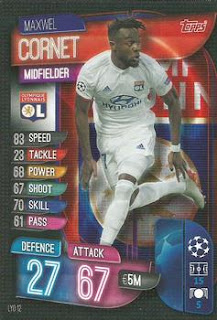 Topps Match Attax UEFA Champions League 2019-2020 (International Variant) Olympique Lyonnais Set