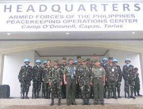 Komandan PMPP TNI Kunjung "Peace Keeping" Filipina