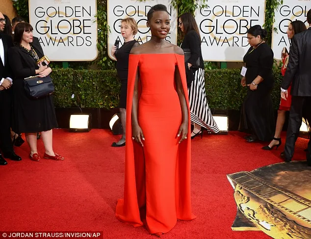 Lupita Nyong'o 2014 Golden Globes