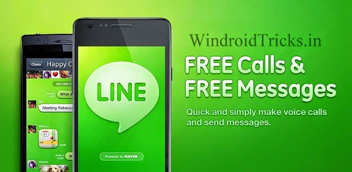 Free Recharge by using LINE App