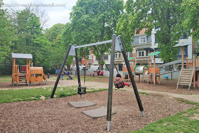 Best playground in Brussels - Merode Playground