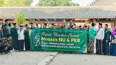 Meneladani Sesepuh Wali Songo, Para Ulama Tokoh Pendiri NU, Pendiri PKB Dengan Napak Tilas Dan Berziarah.