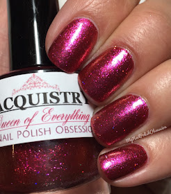 My Nail Polish Obsession 4th Blogiversary Custom Polishes; Lacquistry Queen of Everything