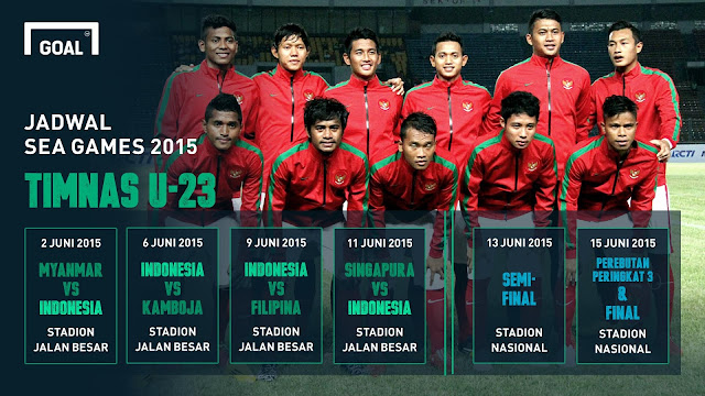 Foto Timnas Indonesia U-23 Terbaru SEA Games 2015