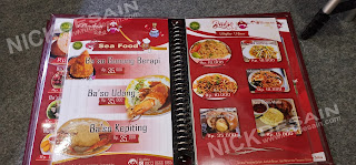 Contoh Desain List Menu / Buku Menu/ Daftar Menu Caffe Bakso MAroon | Percetakan Murah Tanjungbalai