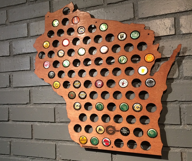 Beer Cap Maps