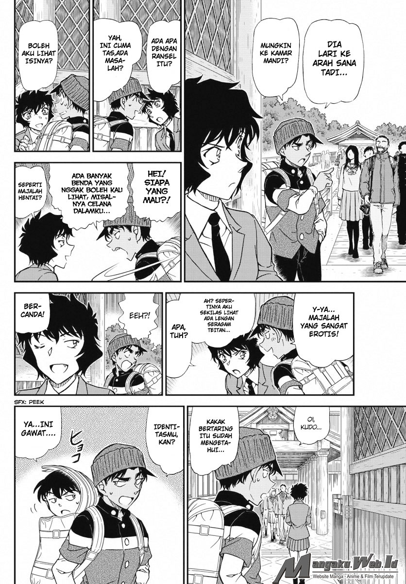 Pertanda Merah Gelap-Detective Conan Chapter 1005 Scan-Mangajo