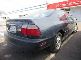 Santa's 1997 Accord before getting new auto paint.