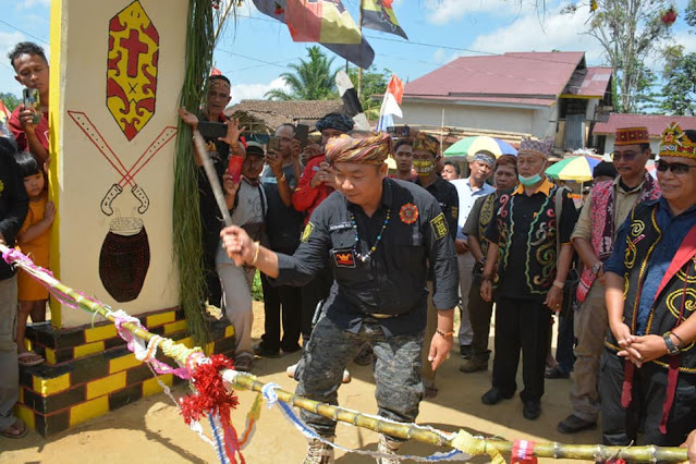 Sekda Ketapang hadir Gawai Adat Dayak Pempagok Jeramek