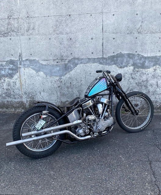 Harley Davidson Panhead By Duas Caras Cycles