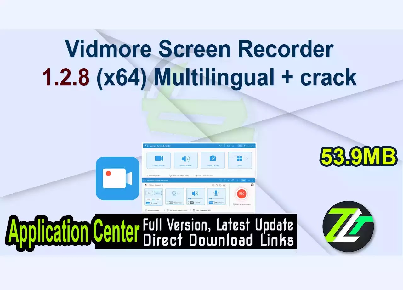 Vidmore Screen Recorder 1.2.8 (x64) Multilingual + crack