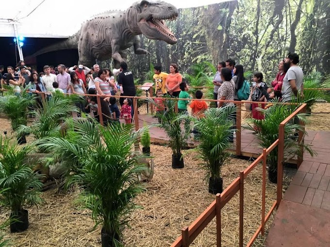 Exhibición Dinosaurios Animatronic´s en Naucallli estará en CDMX hasta el 29 de agosto