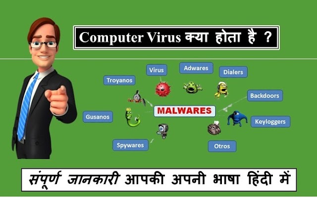 Computer Virus क्या होता है और Virus कितने प्रकार के होते हैं