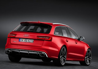 Audi RS6 Avant 2014 back