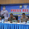 Kapolda Sulsel, Pimpin Jumpa Pers Dipenutupan Operasi Patuh TA 2023 