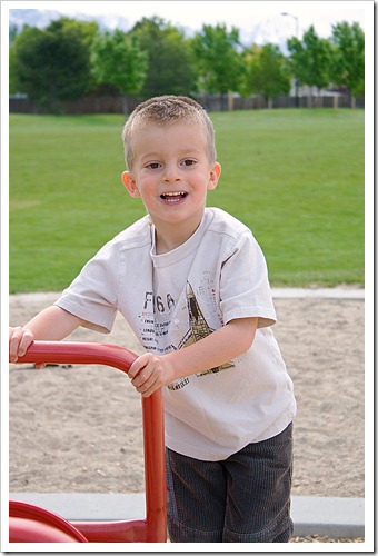 Miles at Park