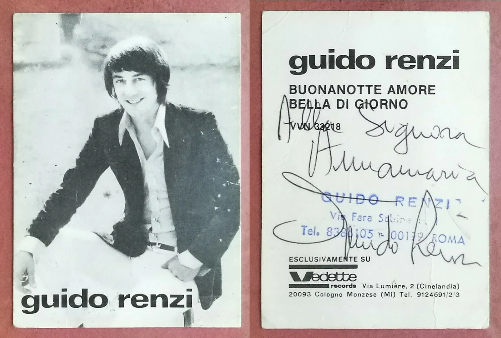 Guido Renzi - A voz por trás de grandes sucessos