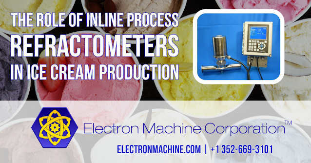 Inline Process Refractometers Transform Large Scale Ice Cream Production