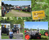 Brokstedt am Himmelfahrt mit 800 Oldtimer Traktoren