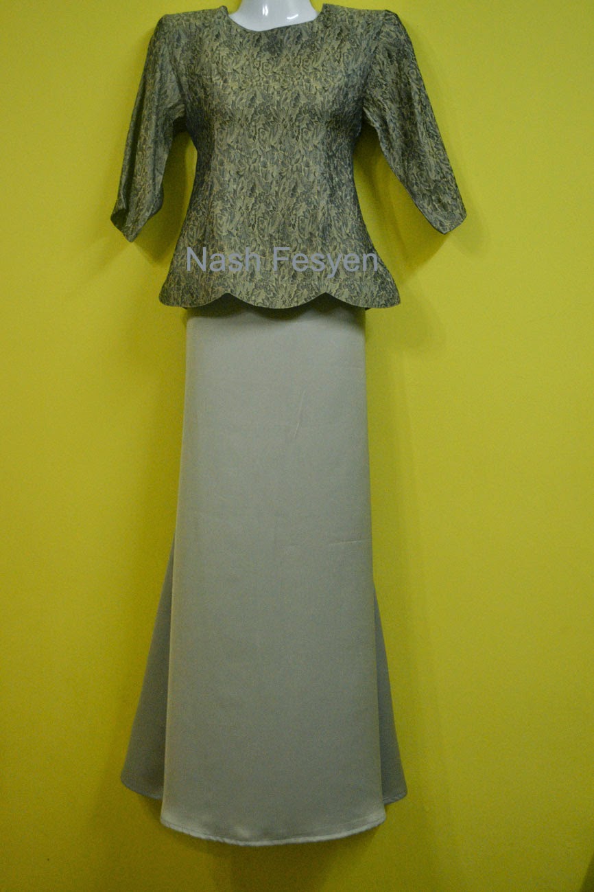 Nash Fesyen baju  mini kurung  moden 