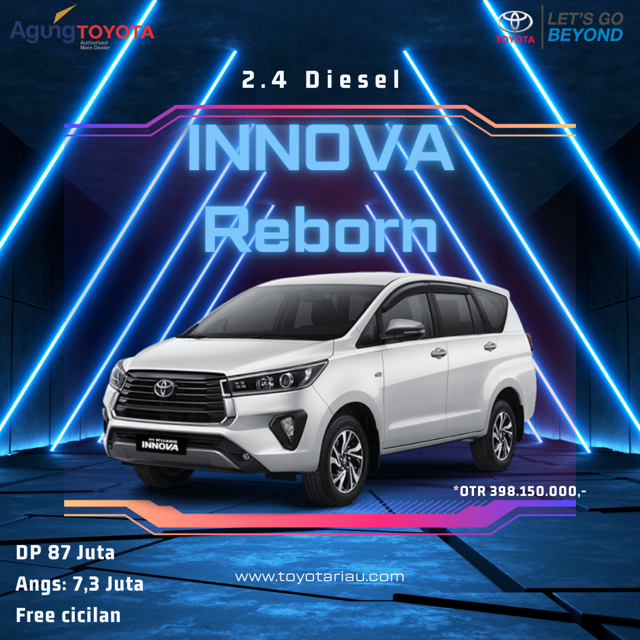 kredit innova reborn pekanbaru riau