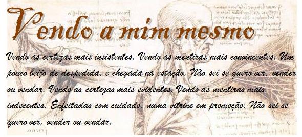 Vendo a mim mesmo