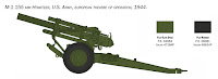 Italeri 1/35 M1 155mm Howitzer (6581) Colour Guide & Paint Conversion Chart