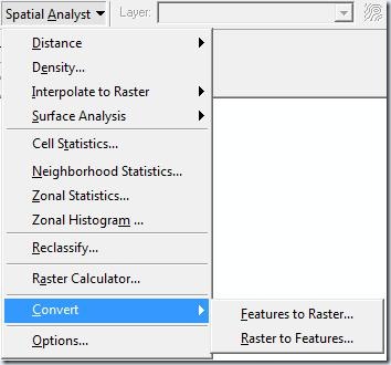 F1. Spatial analyst - convert