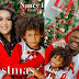 BBNaija's Niyi And Family Look Adorable On The Cover Of La Mode Magazine's Christmas Issue