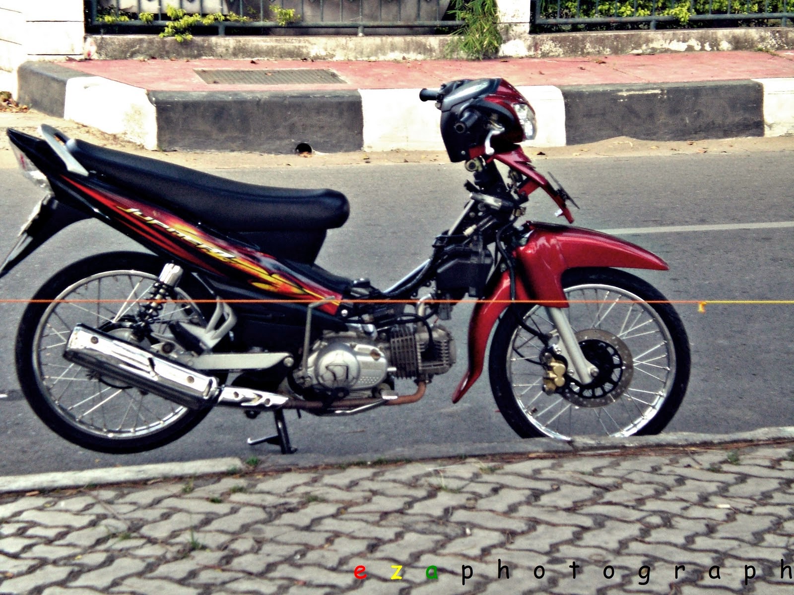 Kumpulan Modifikasi Motor Jupiter Z Warna Biru Terlengkap Pojok