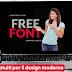18 font gratuiti per il design moderno