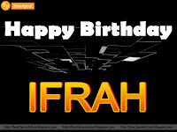 happy birthday ifrah, best birthday wishes wallpaper
