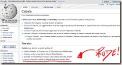cabala wikipedia