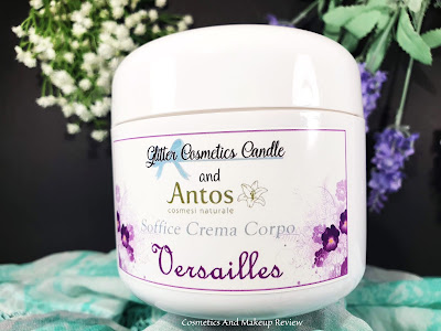 Soffice crema corpo - Glitter Cosmetics Candle - Antos Cosmesi Naturale - VERSAILLES