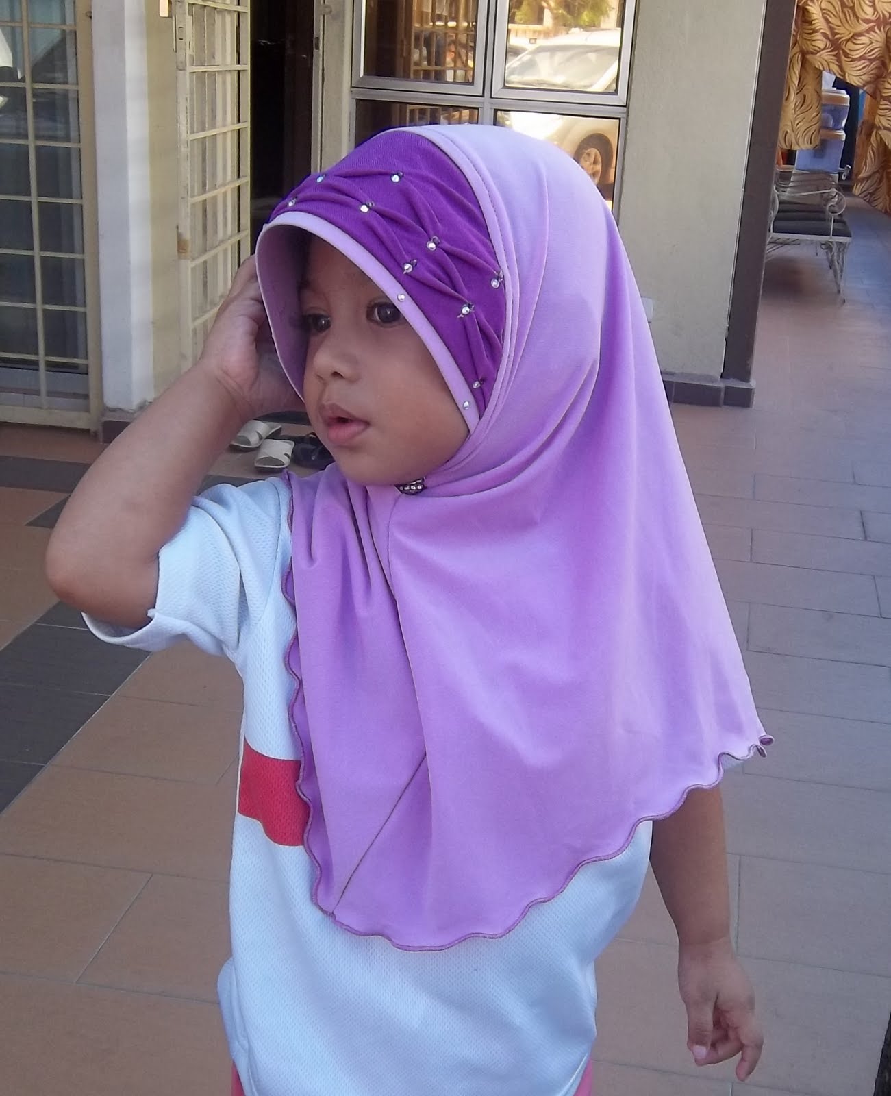 ::Jualan barangan bayi dan Kanak-kanak::: Tudung baby 
