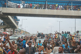 'Lagos Hosts ObiDatti - Mother Of All Rallies' - 2023 Presidential candidate of the Labour Party (LP), Peter Obi, takes 2023 Presidential Campaign rally to Orile Iganmu Axis, on Saturday 11 February, 2023