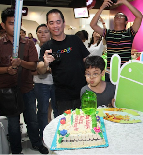 Happy Fifth Birthday Android