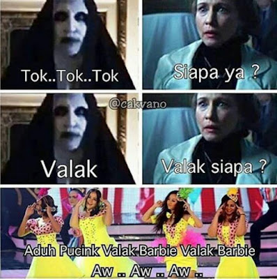 Meme Hantu Valak Lucu Conjuring 2 Humor Lucu Banget