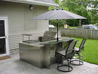 kitchen in the garden