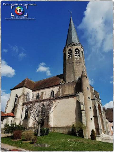 CHATEL-SU-MOSELLE (88) - Eglise Saint-Laurent (XVe-XIXe siècle)