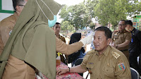 Pantau UNBK di Lampung Selatan, Gubernur Arinal Juga Saksikan Sekolah di Kalianda Siap Antisipasi Virus Corona