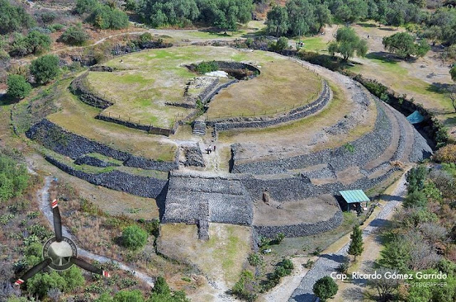 Piramide circular Cuicuilco CDMX