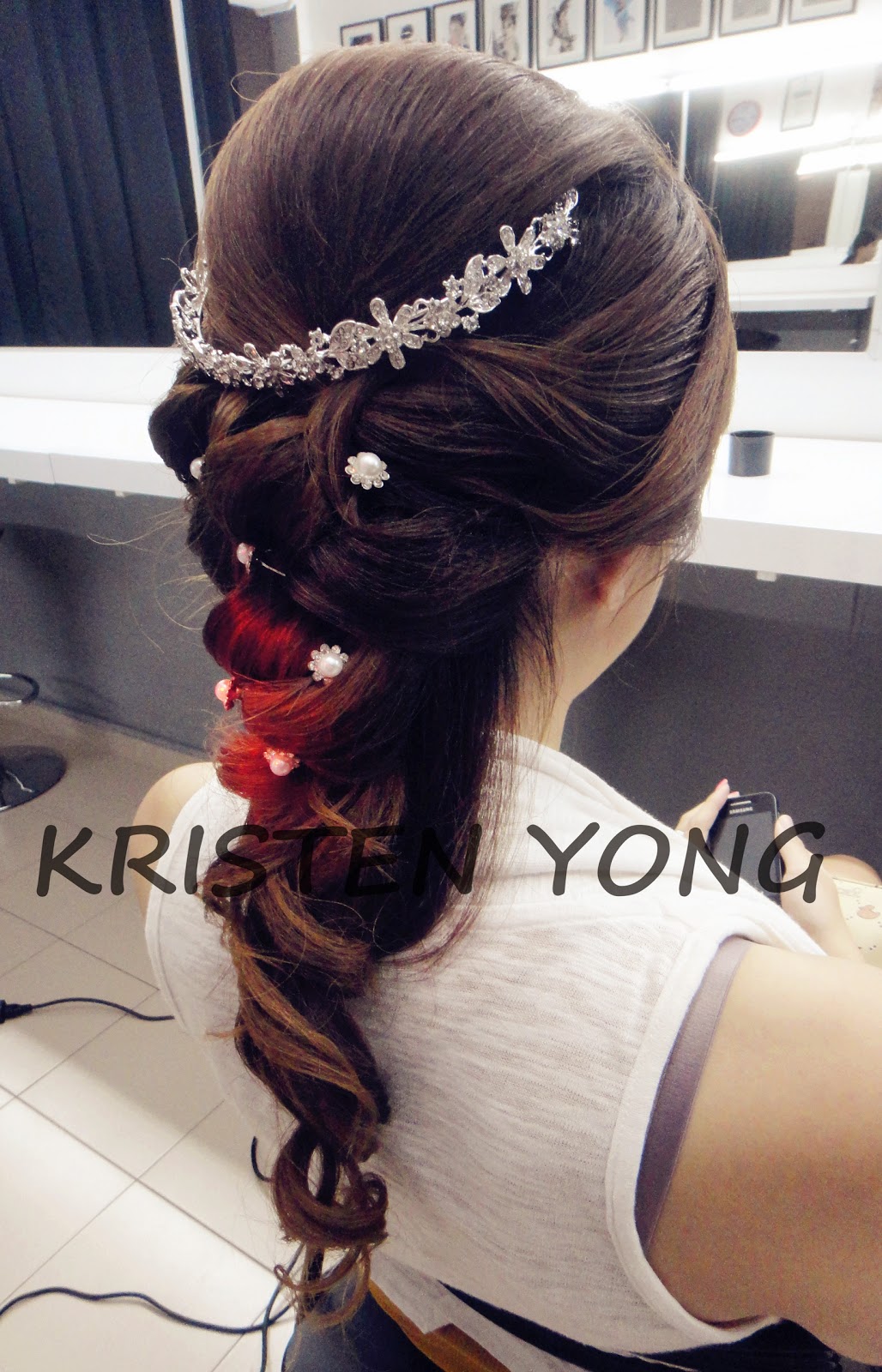 Korean Wedding Hairstyle