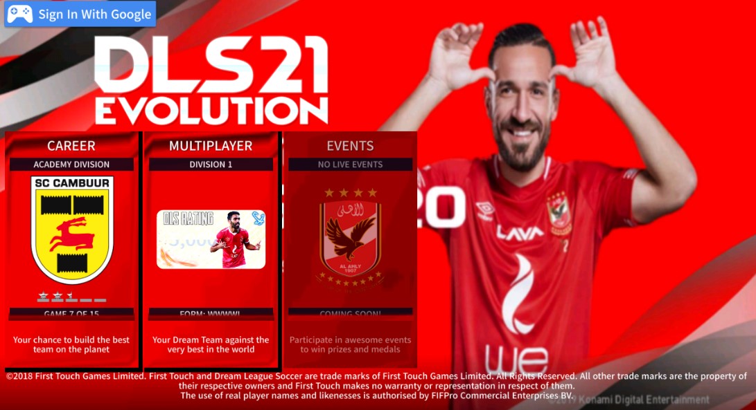 لعبة Dream League Al-Ahly 2023 طريقة التنزيل والتثبيت على الاندرويد مجانًا