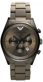 Emporio Armani Women's AR5951 Sportivo Brown