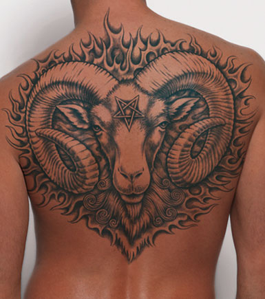 aries tattoo. hot Aries tattoo designs 7