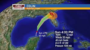 Tropical Storm Colin Forms Near South Carolina Coast [July] 2022 - National Hurricane Center