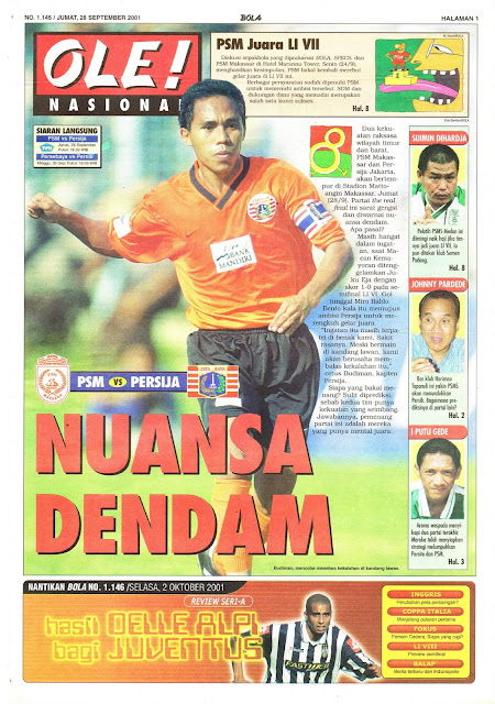 PSM VS PERSIJA NUANSA DENDAM