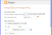 Pengaturan Jumlah Postingan di Blogspot Tidak Berfungsi
