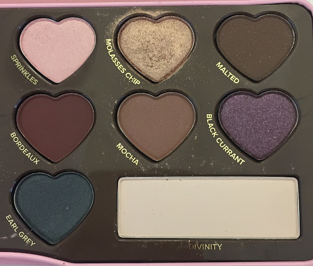 Too Faced, Too Faced Chocolate Bon Bons Eye Shadow Collection, eyeshadow, eye makeup, makeup palette, Sprinkles, Bordeaux, Earl Grey, Mocha, Divinity, Black Currant, Molasses Chip, Malted